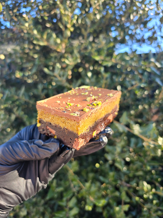 Pistachio Kataifi Brownie